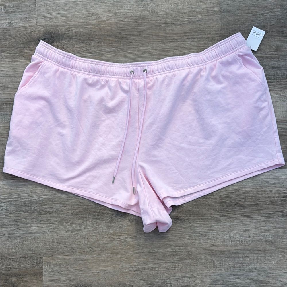 Women's Pink Lounge Shorts AUDEN super soft 4X